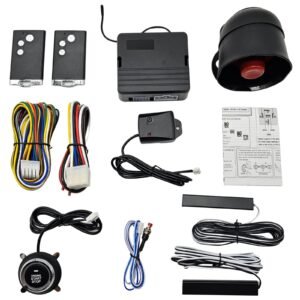 ALARM + IMMOBILISER + REMOTE START + CENTRAL LOCKING + BLUETOOTH