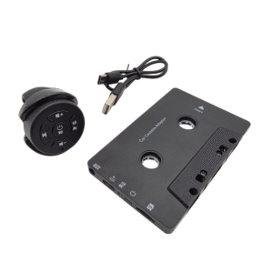BLUETOOTH CASSETTE TAPE ADAPTOR with STEERING WHEEL CONTROLS
