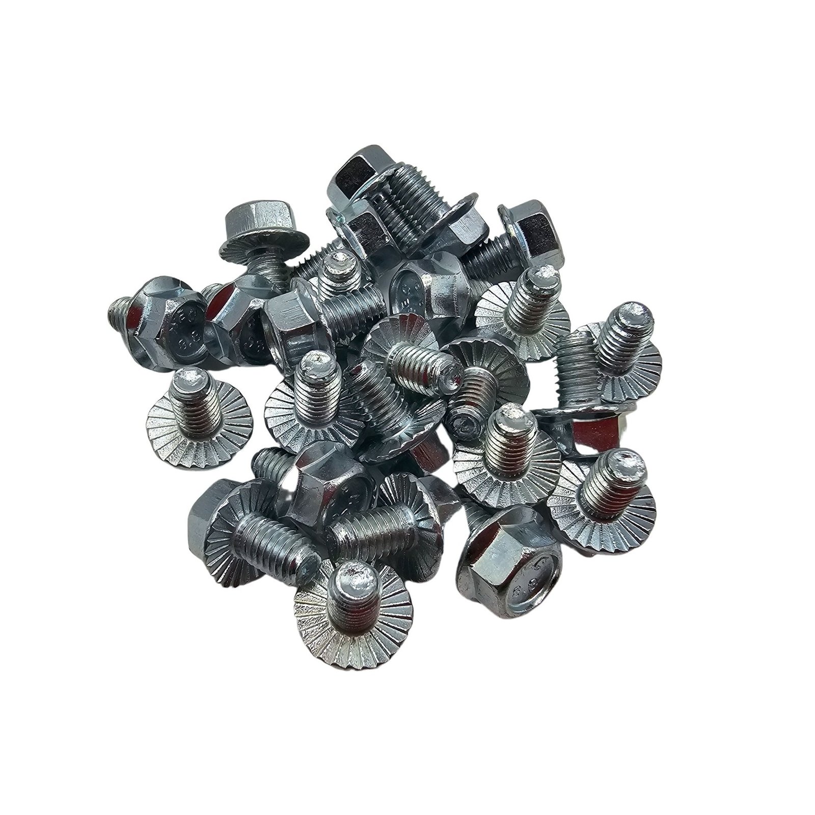 BOLTS (10mm ZINC PLATED 8.8 HIGH TENSILE FLANGE HEX)