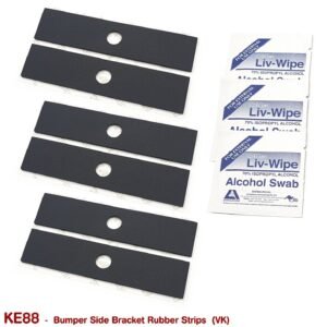 BUMPER METAL SLIDER BRACKET RUBBERS for VK