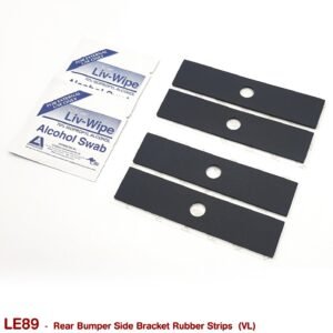 BUMPER METAL SLIDER BRACKET RUBBERS for VL
