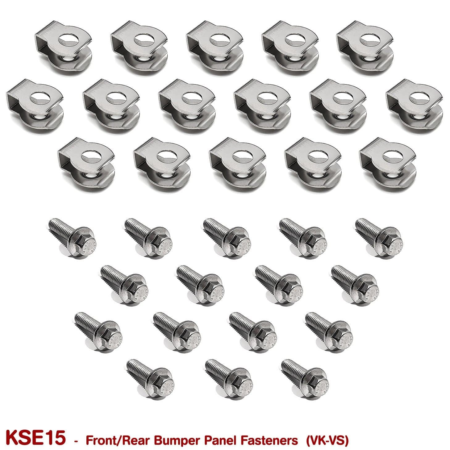 BUMPER PANEL CLIPS and BOLTS for VK VL VN VP VQ VR VS