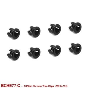 C PILLAR CHROME TRIM CLIPS for VB VC VH