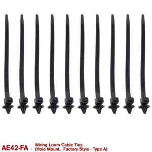 CABLE TIES - HOLE MOUNT  (FACTORY TYPE A)