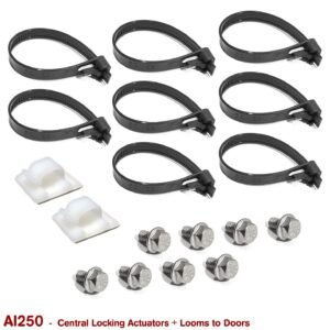 CENTRAL LOCKING FASTENER KIT for VB VC VH VK VL SLE/CALAIS