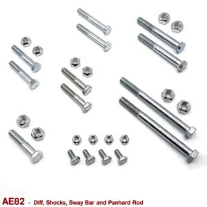 DIFF, SHOCKS, SWAY BAR and PANHARD ROD FASTENER KIT for VB VC VH VK VL VN VP VQ VR VS