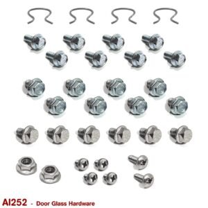 DOOR GLASS HARDWARE FASTENER KIT for VB VC VH VK VL