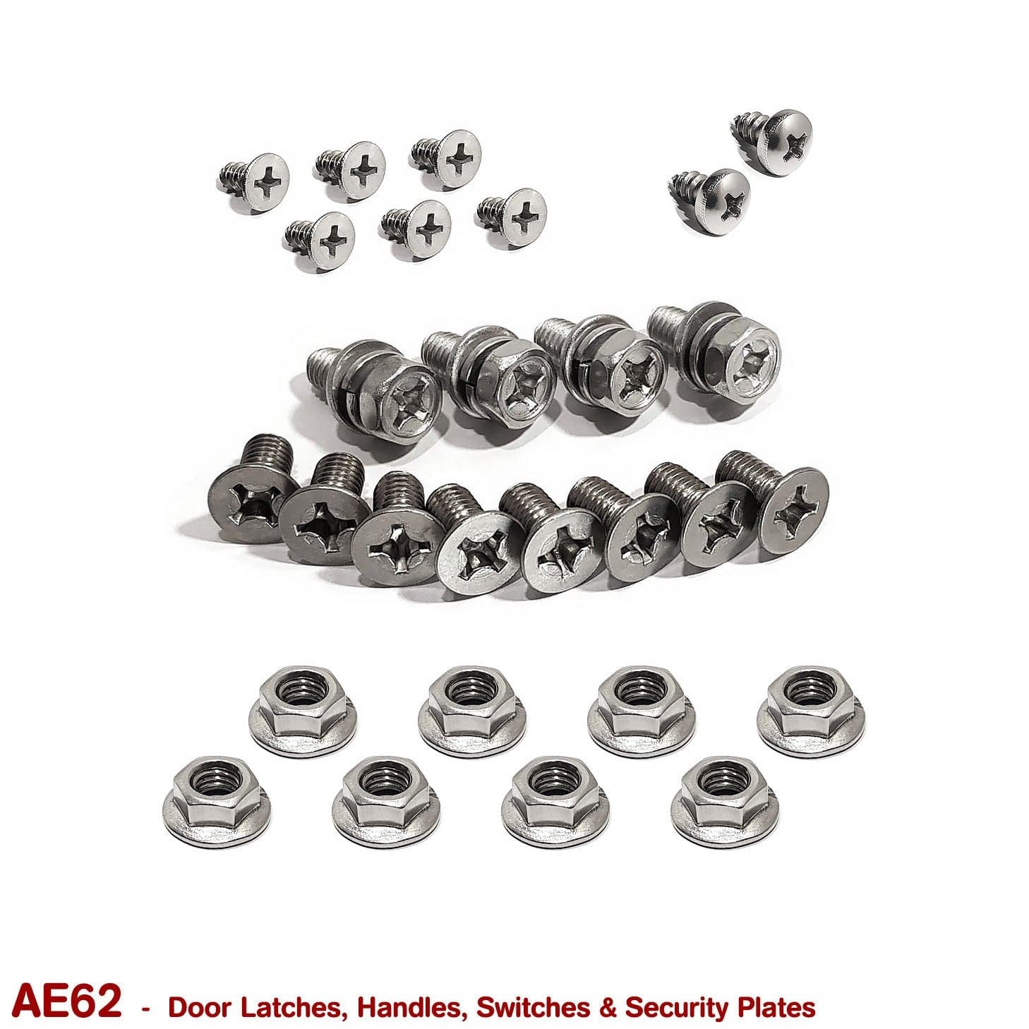 DOOR HANDLE and LATCH FASTENER KIT for VB VC VH VK VL