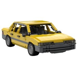 "Ex Pursuit 2.0" 1980s Aussie Police Car Brick Model Kit