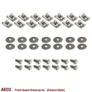 FRONT GUARDS STAINLESS BOLTS FASTENER KIT for VB VC VH VK VL VN VP VR VS