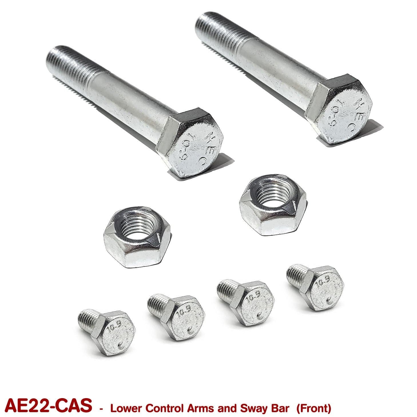 FRONT LOWER CONTROL ARM and SWAY BAR FASTENERS for VB VC VH VK VL VN VP VQ VR VS