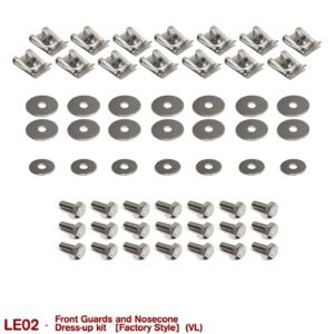 GUARDS and NOSE CONE FASTENER BOLTS KIT for VL  [FACTORY STYLE]