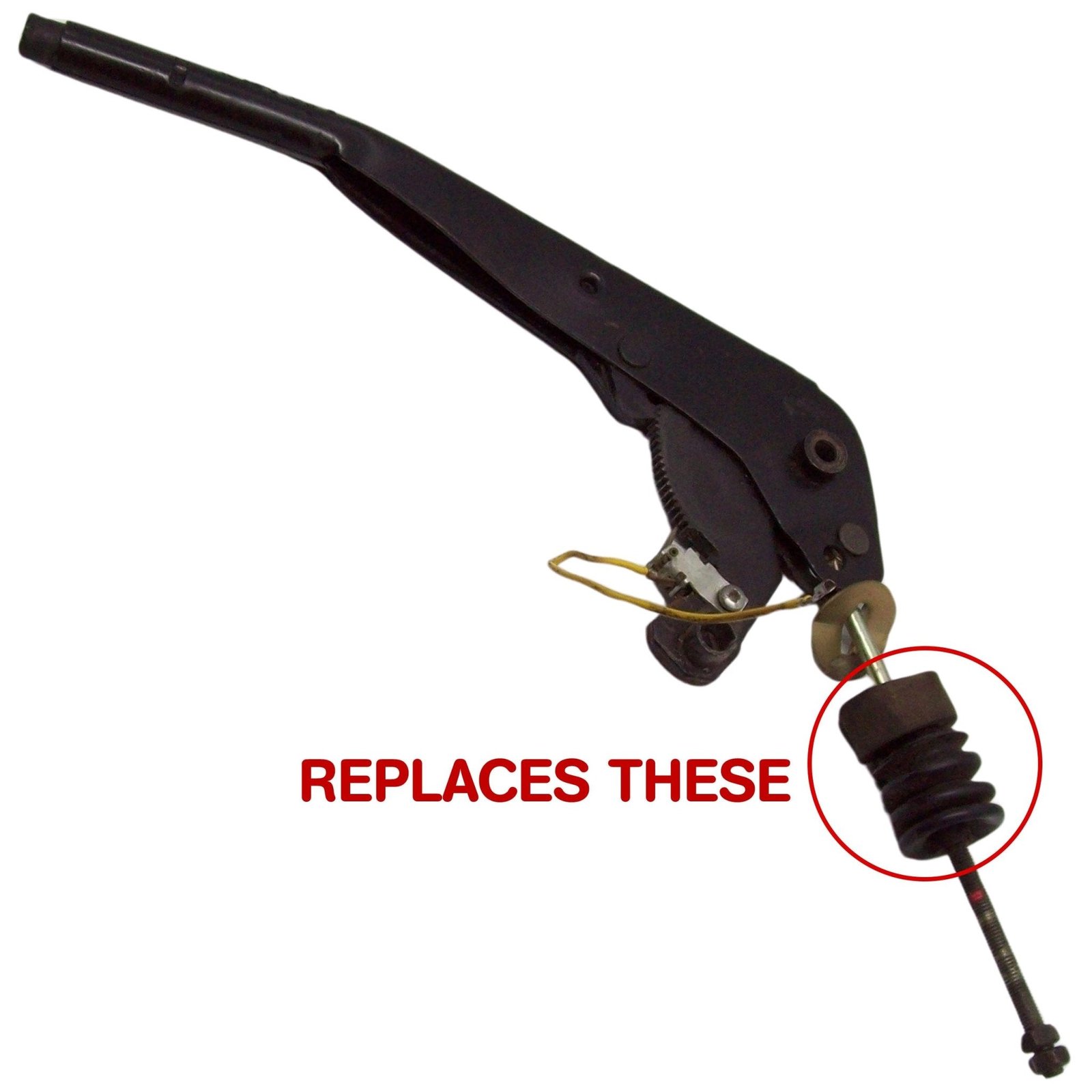 HANDBRAKE LOWER RUBBER BOOT AND GASKET for VB VC VH VK VL VN VP VR VS - Image 2