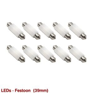 LED GLOBES - FESTOON  (39mm)