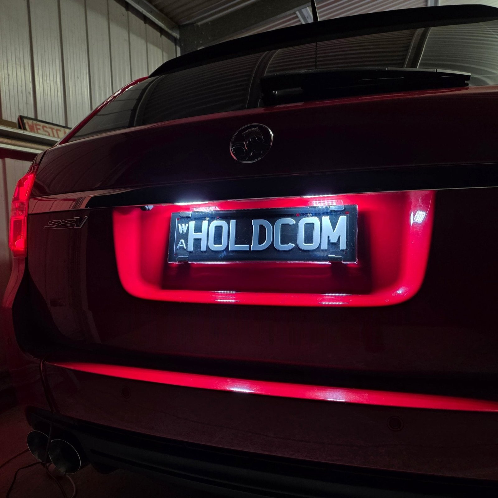 LED NUMBER PLATE LIGHTS for VT VX VY VZ / VE1 VF WAGON / UTE + CAPRICE / STATESMAN - Image 2