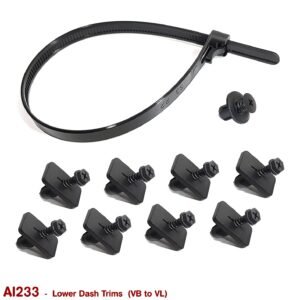 LOWER DASH TRIM CLIPS for VB VC VH VK VL