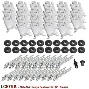 SIDE SKIRT SILL MEGA FASTENER KIT for VL CALAIS