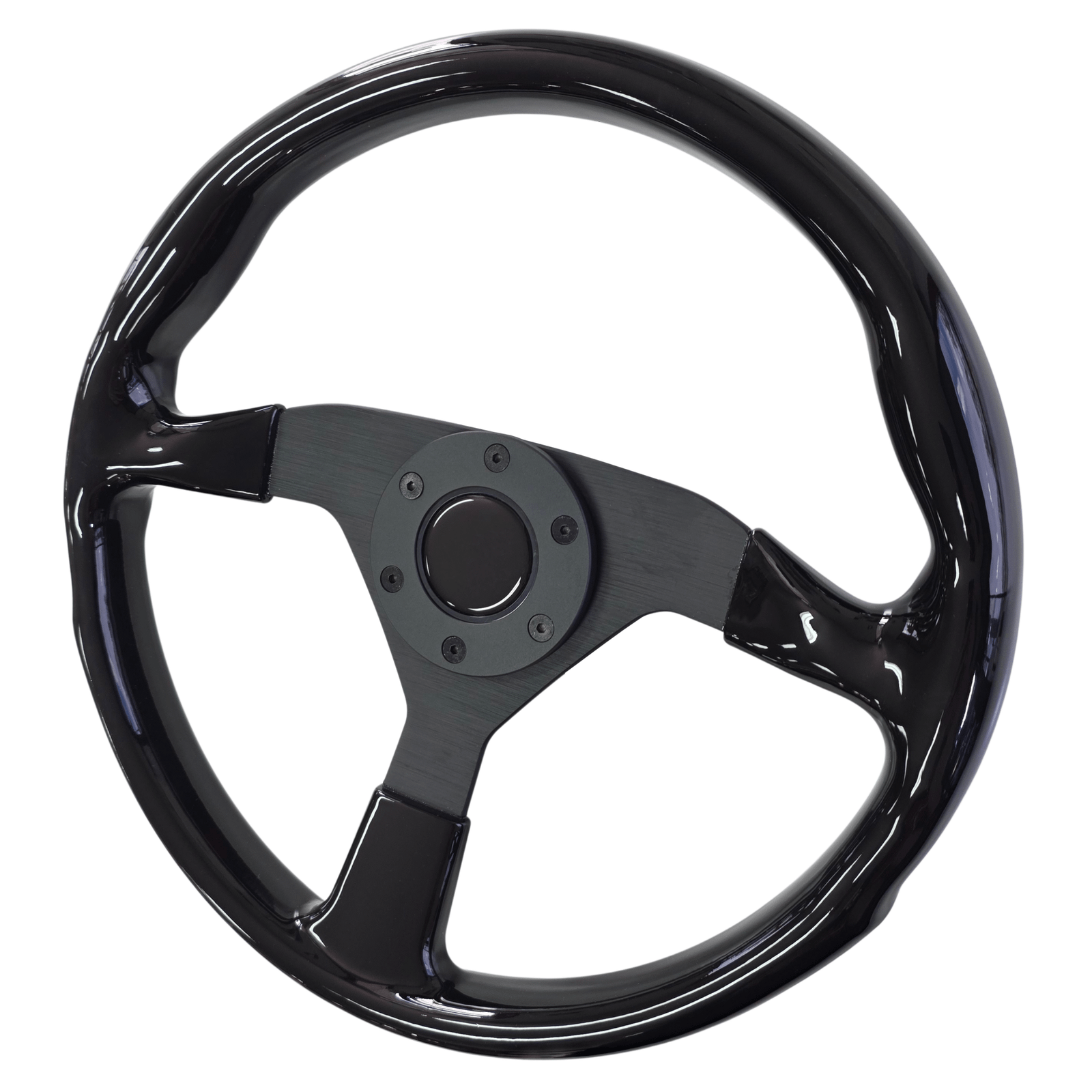 STEERING WHEEL (GLOSS BLACK)