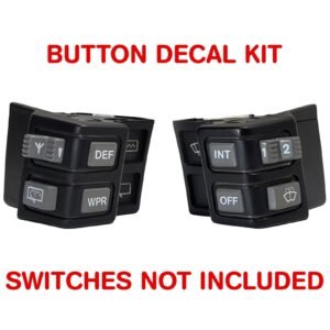 SWITCH STICKER KIT for VL  (WIPER/DEFOG/ANTENNA)