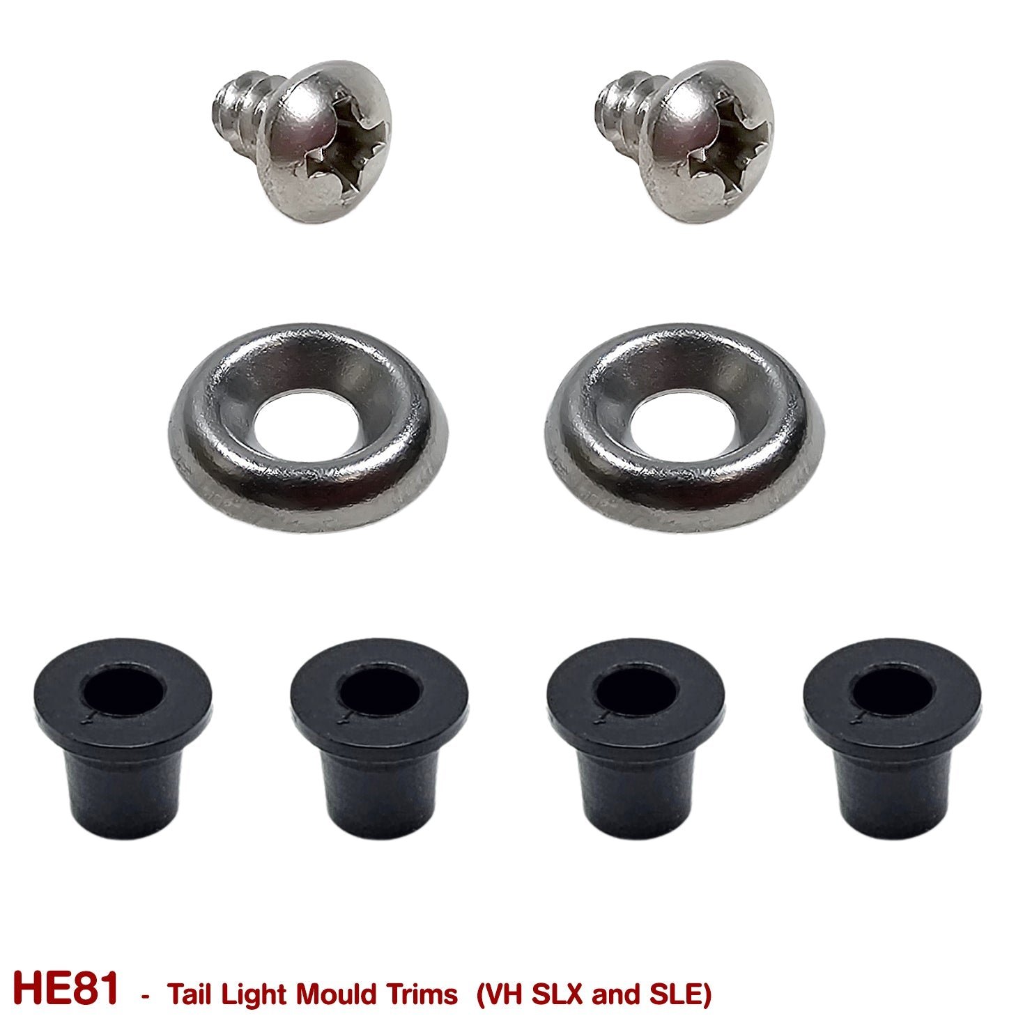 TAIL LIGHT MOULD FASTENERS for VH SLX and SLE