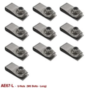 U-NUTS - M6 LONG  (STAINLESS STEEL)