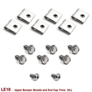 UPPER BUMPER MOULD and END CAP FASTENERS for VL