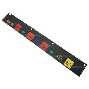 VL V8 CLUSTER TOP PANEL FASCIA