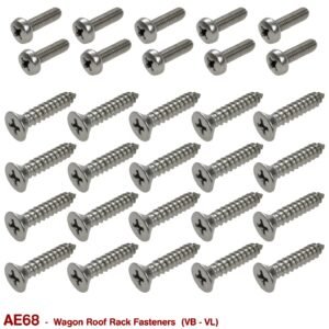 WAGON ROOF RACK FASTENERS for VK VL