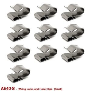 WIRING LOOM and HOSE CLIPS - SMALL